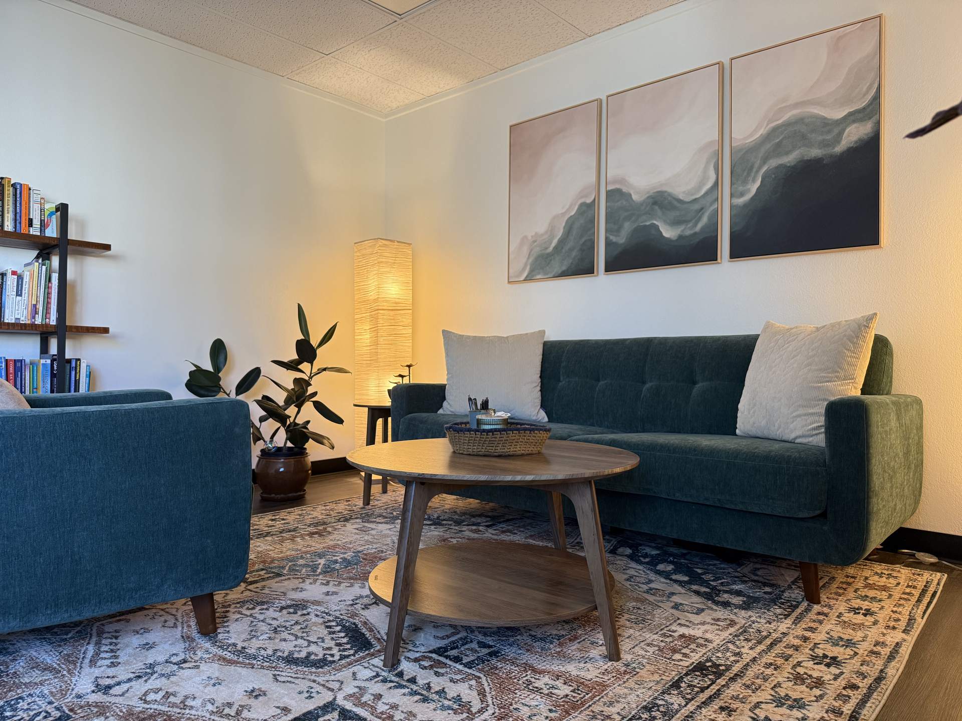 Vera McGrath's therapy office at Carlsbad Village Professional Center